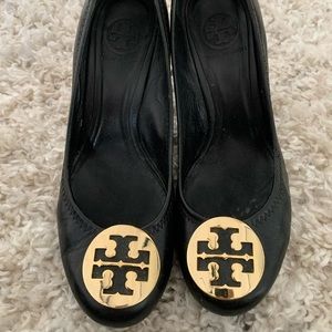 Tory Burch wedge closed toe Miller heel